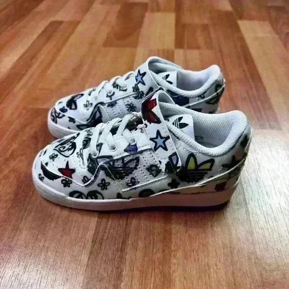 ๐ฐHUGE CLEARANCE SALE ๐ฐ Adidas Originals Jeremy Scott Forum Low Mono  I JS - Picture 7 of 12